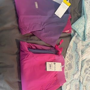 Figs scrubs, brand new with tags multicolor set.
